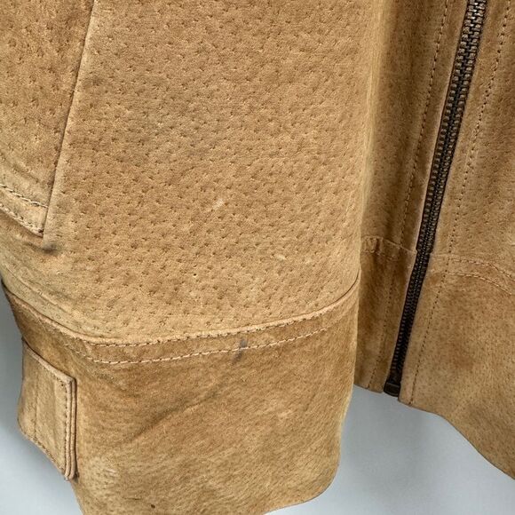 North West Territory Womens Genuine Leather Jacket Large - Picture 9 of 10